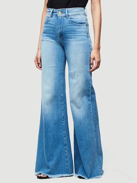 mandylandy high waist vintage washed jeans women loose large size denim wide leg pants fashion flare trousers women's, Blue
mandylandy high waist vintage washed jeans women loose large size denim wide leg pants fashion flare trousers women's, Blue