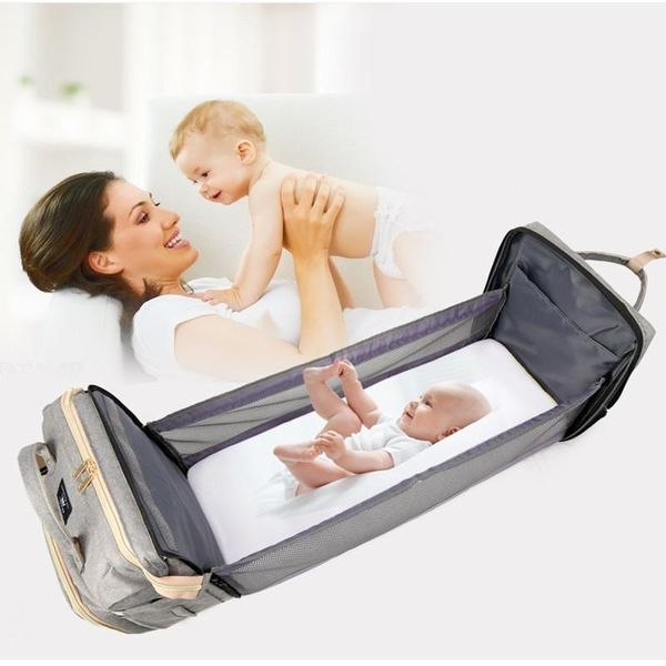 baby bed diaper bag high capacity fashion multifunctional folding sunshade mommy travel backpack for care upgrade hooks bags
baby bed diaper bag high capacity fashion multifunctional folding sunshade mommy travel backpack for care upgrade hooks bags