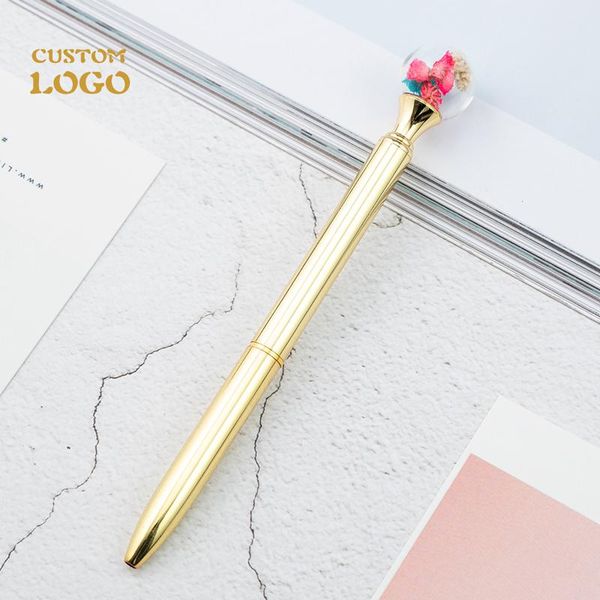 ballpoint pens 10 pcs/lot metal pen 1.0mm flower dry luxury custom advertising gift for school student stationery office supplies, Blue;orange
ballpoint pens 10 pcs/lot metal pen 1.0mm flower dry luxury custom advertising gift for school student stationery office supplies, Blue;orange