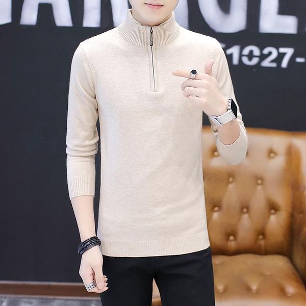 men's sweaters men sweater spring and autumn beige grey black navy burgundy pullovers long sleeve turtleneck casual fashion mens, White;black
men's sweaters men sweater spring and autumn beige grey black navy burgundy pullovers long sleeve turtleneck casual fashion mens, White;black