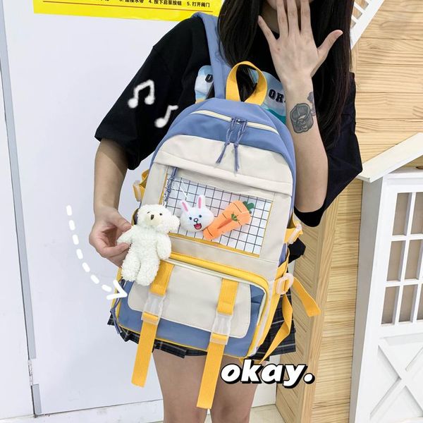 school bags women's backpacks casual big stylish student bag for girl 2021 canvas book fashion lapcute backpack
school bags women's backpacks casual big stylish student bag for girl 2021 canvas book fashion lapcute backpack