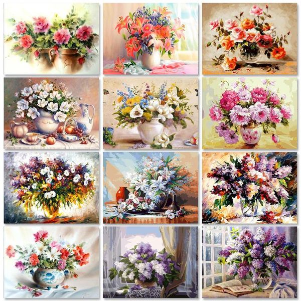 paintings sdoyuno oil paint by numbers kits flowers diy painting on canvas frameless 60x75cm home decor scenery wall art
paintings sdoyuno oil paint by numbers kits flowers diy painting on canvas frameless 60x75cm home decor scenery wall art