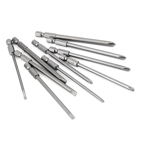 pcs magnetic slotted ph2 screwdriver bit s2 steel 1/4 hex shank 100mm hand tools
pcs magnetic slotted ph2 screwdriver bit s2 steel 1/4 hex shank 100mm hand tools