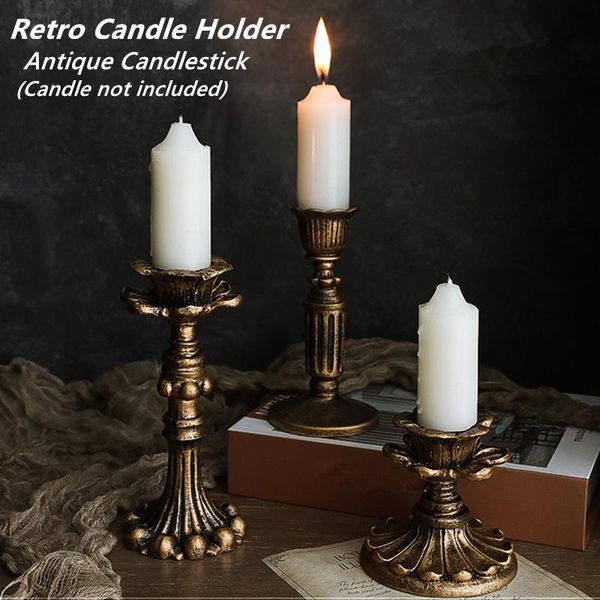 candle holders 1pc retro candlestick resin antique tealight holder pography props home decor
candle holders 1pc retro candlestick resin antique tealight holder pography props home decor