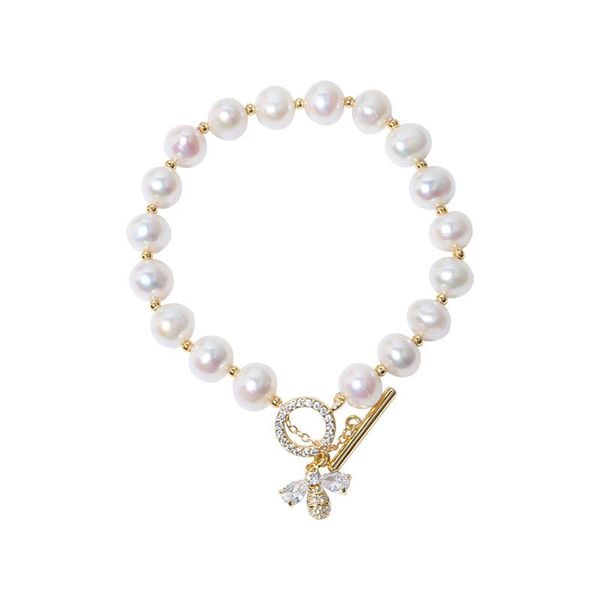 bracelet small super fairy honey pendant nature fresh water pearl femininity with retro hand ornaments charm bracelets, Golden;silver
bracelet small super fairy honey pendant nature fresh water pearl femininity with retro hand ornaments charm bracelets, Golden;silver