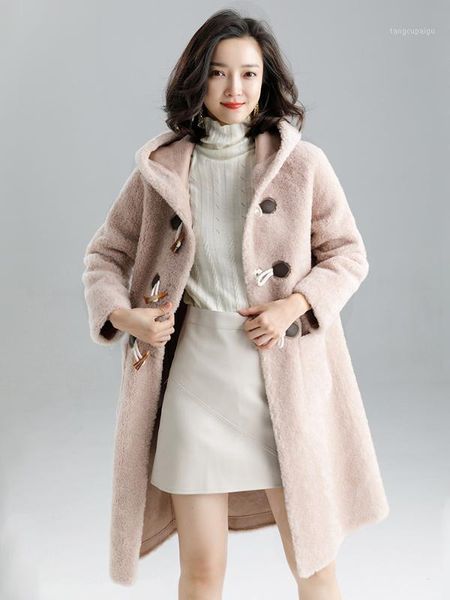 women's fur & faux real coat women winter clothes 2021 100% wool jacket sheep shearing hooded parka lmn29004 yy2365, Black
women's fur & faux real coat women winter clothes 2021 100% wool jacket sheep shearing hooded parka lmn29004 yy2365, Black