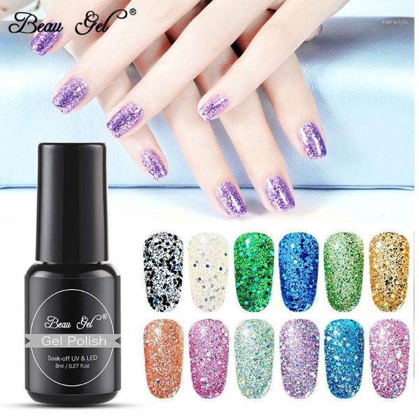 beau gel 8ml glitter diamond nail polish multi-color manicure sequins shining art soak off uv varnish lacquer1
beau gel 8ml glitter diamond nail polish multi-color manicure sequins shining art soak off uv varnish lacquer1