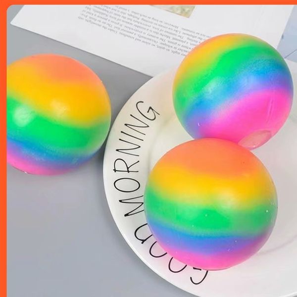 2022 toyshop 7/9cm colorful rainbow colorful stress balls rebound pinch squeeze squish balls toys venting children adults decompression toy
2022 toyshop 7/9cm colorful rainbow colorful stress balls rebound pinch squeeze squish balls toys venting children adults decompression toy