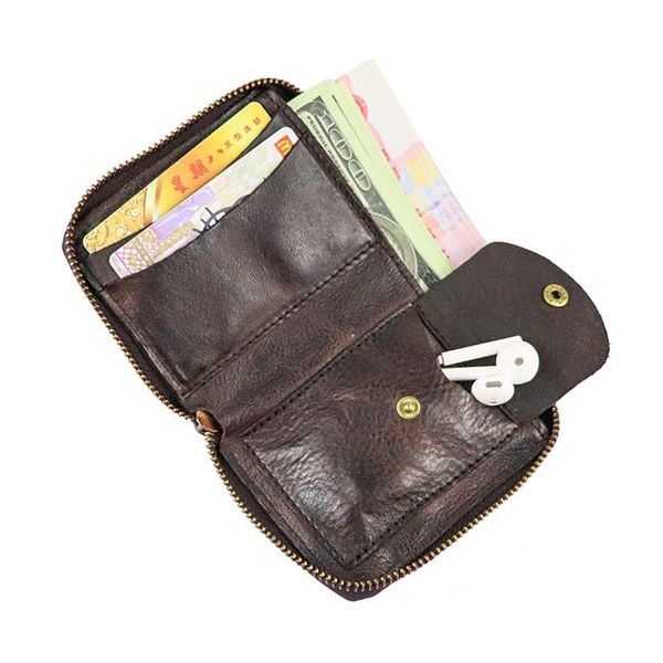 wallets 2021 genuine leather wallet for women men vintage handmade short small bifold zipper purse female male with coin pocket, Red;black
wallets 2021 genuine leather wallet for women men vintage handmade short small bifold zipper purse female male with coin pocket, Red;black
