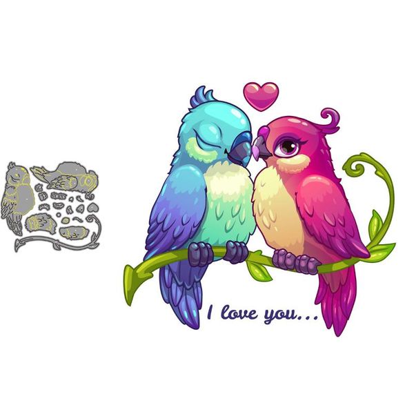 painting supplies cute birds couple in love metal craft dies cutting for diy scrapbooking paper handmade mold 2021 embossing
painting supplies cute birds couple in love metal craft dies cutting for diy scrapbooking paper handmade mold 2021 embossing