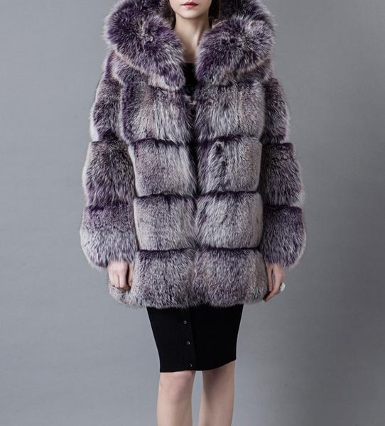 women's fur & faux the rich coat hooded long warm fashion abrigos mujer invierno 2021 winter women elegant, Black
women's fur & faux the rich coat hooded long warm fashion abrigos mujer invierno 2021 winter women elegant, Black