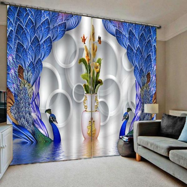 curtain & drapes custom any size modern 3d blackout dark blue peacock curtains for bedding room living el window decoration
curtain & drapes custom any size modern 3d blackout dark blue peacock curtains for bedding room living el window decoration