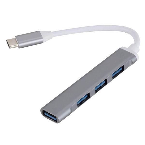 hubs type-c to usb hub aluminum alloy 4-port splitter adapter plug and play for devices with interface
hubs type-c to usb hub aluminum alloy 4-port splitter adapter plug and play for devices with interface