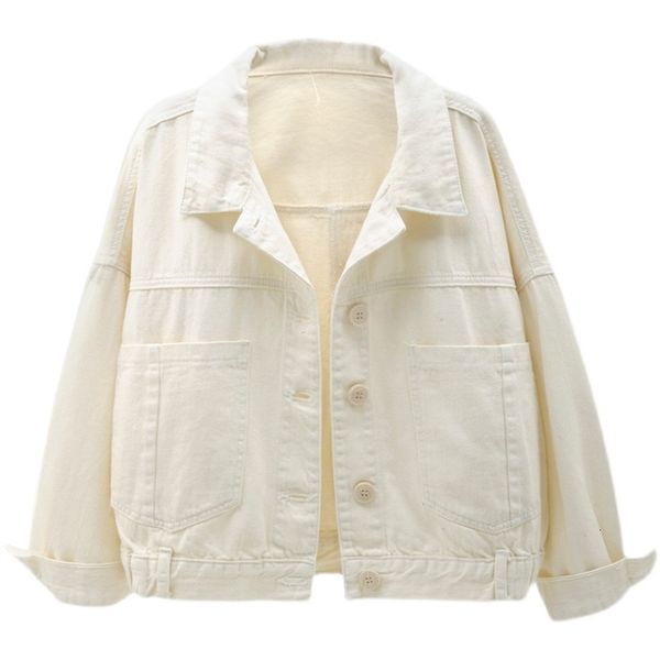 women's jackets fashion spring autumn denim jacket women korean wild rear back buttons big pocket jeans short coat casual loose cl, Black;brown
women's jackets fashion spring autumn denim jacket women korean wild rear back buttons big pocket jeans short coat casual loose cl, Black;brown