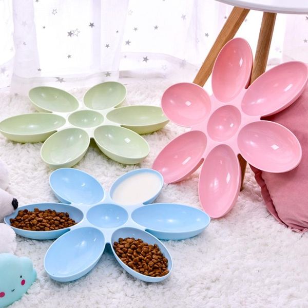 cat feeding bowls 6 connected for small cats dogs petal shape water feeder pets eat the same time & feeders
cat feeding bowls 6 connected for small cats dogs petal shape water feeder pets eat the same time & feeders
