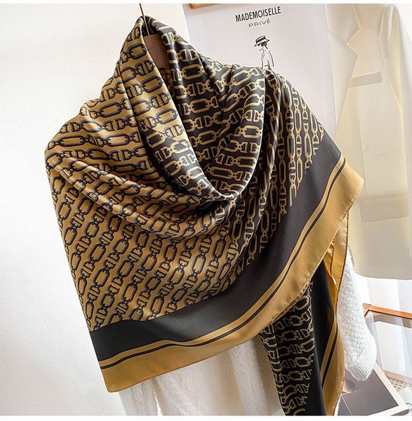 women scarf fashion paisley printed hijab scarf satin bandana head scarfs female square headband woman hair accessory 140x140cm, Blue;gray
women scarf fashion paisley printed hijab scarf satin bandana head scarfs female square headband woman hair accessory 140x140cm, Blue;gray