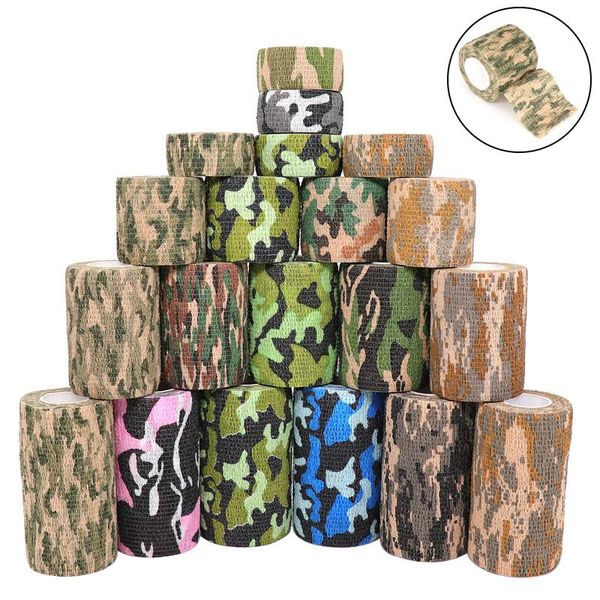hunting sets 4.5m hunt disguise elasast camouflage elastic wrap tape self adhesive sports protector ankle knee finger arm bandage, Camo
hunting sets 4.5m hunt disguise elasast camouflage elastic wrap tape self adhesive sports protector ankle knee finger arm bandage, Camo