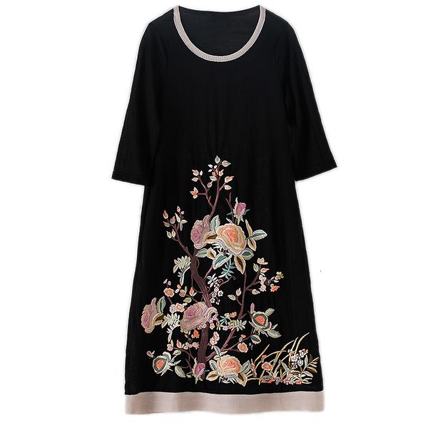 dress high-end summer retro women royal embroidery elegant lady plus size exquisite floral straight party dress -5xl, Black;gray
dress high-end summer retro women royal embroidery elegant lady plus size exquisite floral straight party dress -5xl, Black;gray