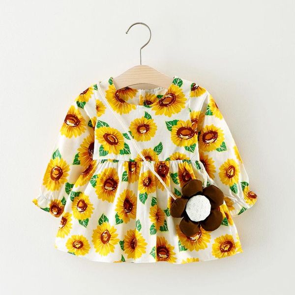 pudcoco girl dress 3-3y infant baby long sunflower tutu princess wedding party dress+bag set girl's dresses, Red;yellow 
pudcoco girl dress 3-3y infant baby long sunflower tutu princess wedding party dress+bag set girl's dresses, Red;yellow