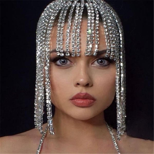 hair clips & barrettes full crystal headbands for women rhinestones forehead tassel chain party wedding bridal accessories fashion jewelry, Golden;silver
hair clips & barrettes full crystal headbands for women rhinestones forehead tassel chain party wedding bridal accessories fashion jewelry, Golden;silver