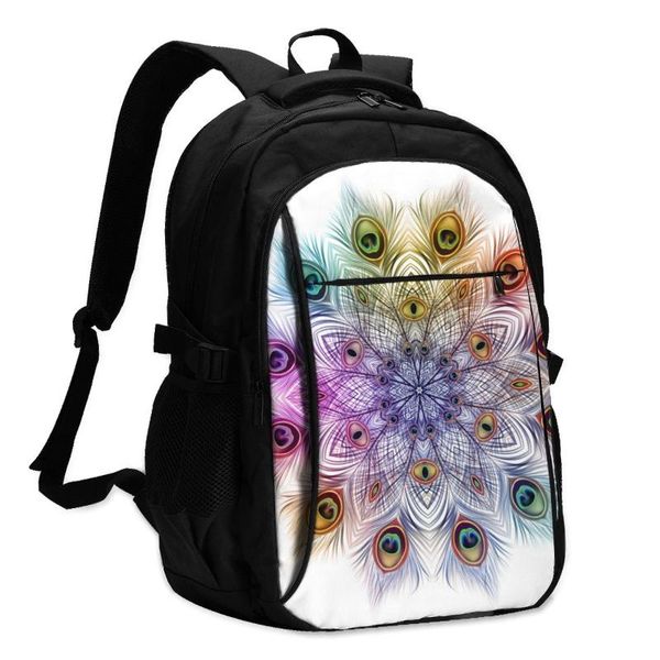backpack usb charging lapwomen's for teenage students girls school colorful peacock feathers travel bagpack
backpack usb charging lapwomen's for teenage students girls school colorful peacock feathers travel bagpack