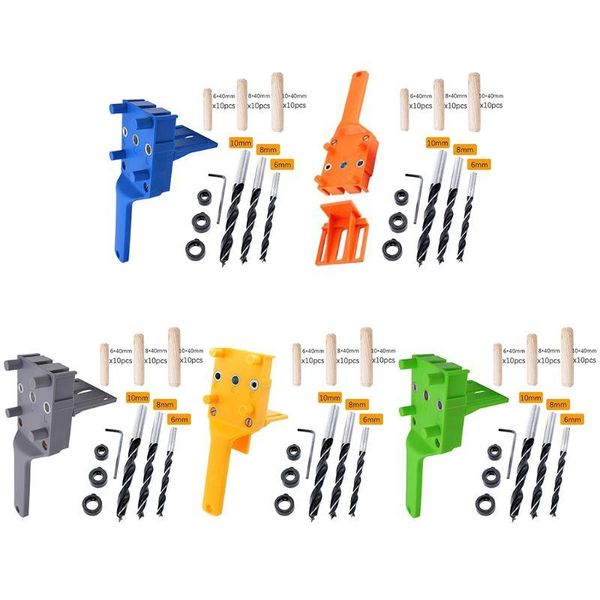 professional hand tool sets wood doweling jig abs handheld pocket hole 6/8/10mm drill bit puncher
professional hand tool sets wood doweling jig abs handheld pocket hole 6/8/10mm drill bit puncher