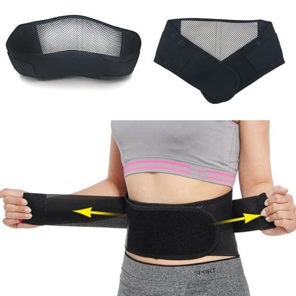 waist support adjustable tourmaline self heating magnetic therapy back belt lumbar brace massage band health care, Black;gray
waist support adjustable tourmaline self heating magnetic therapy back belt lumbar brace massage band health care, Black;gray