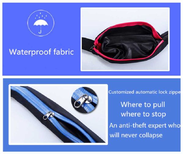outdoor stretch sports fitness waist bag waterproof anti-theft quick-drying mobile phone bags
outdoor stretch sports fitness waist bag waterproof anti-theft quick-drying mobile phone bags