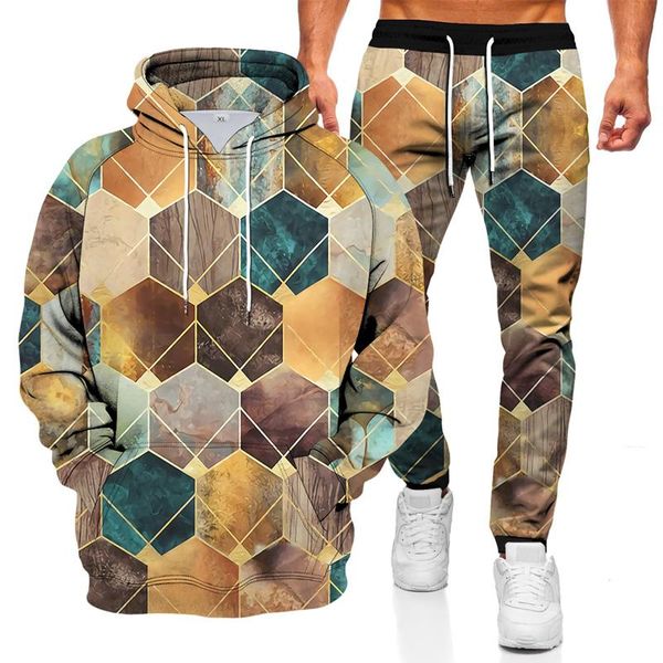 jogging clothing 2021 fashion 3d printed hoodies suits men's sweatshirt rhombus cube series patterned harajuku set casual clothes pan, Black;red
jogging clothing 2021 fashion 3d printed hoodies suits men's sweatshirt rhombus cube series patterned harajuku set casual clothes pan, Black;red