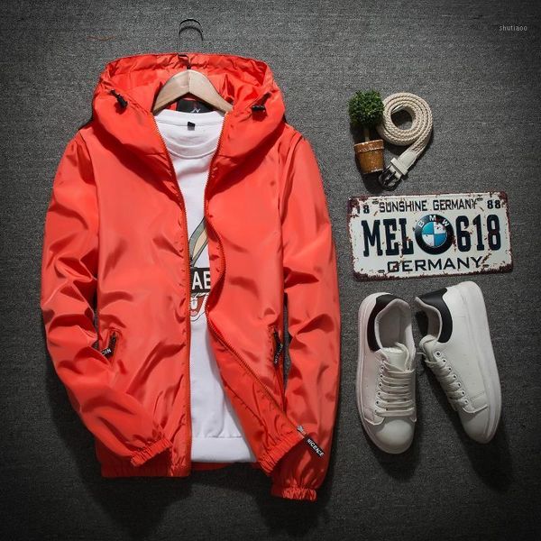 men's jackets men sport outdoor oversize windbreak hooded cycling coat casual loose solid waterproof outwear zipper fashion jacket, Black;brown
men's jackets men sport outdoor oversize windbreak hooded cycling coat casual loose solid waterproof outwear zipper fashion jacket, Black;brown
