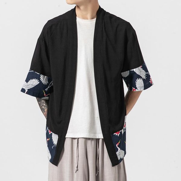 men large 5xl size casual kimono cardigan coat japanese linen haori yukata robe summer shirt asian clothing chinese style ethnic, Red
men large 5xl size casual kimono cardigan coat japanese linen haori yukata robe summer shirt asian clothing chinese style ethnic, Red