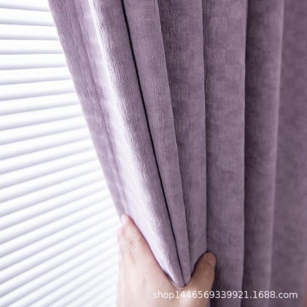 nordic minimalist purple chenille cashmere stitching curtains high-end for living room bedroom thickened tulle custom curtain & drapes
nordic minimalist purple chenille cashmere stitching curtains high-end for living room bedroom thickened tulle custom curtain & drapes
