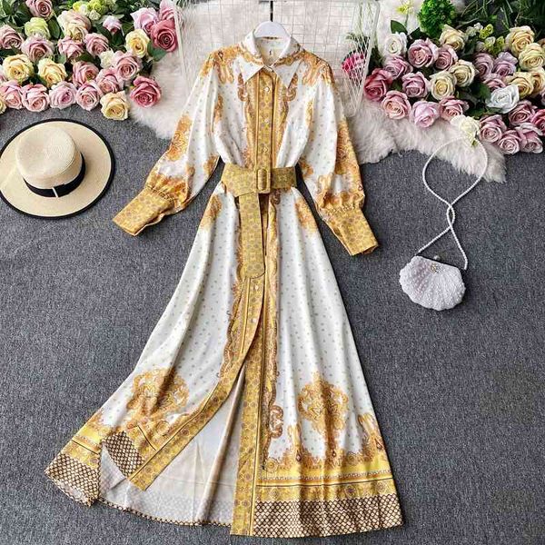 autumn winter yellow print long dress for women bohemian lantern sleeve luxury elegant maxi dresses with sashes belt 210426, Black;gray
autumn winter yellow print long dress for women bohemian lantern sleeve luxury elegant maxi dresses with sashes belt 210426, Black;gray