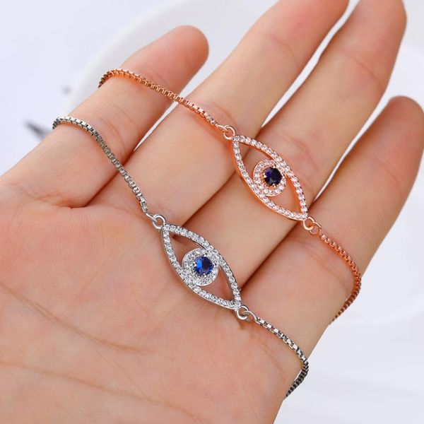 link, chain juwang vintage evil eyes bracelets for women cubic zirconia lucky eye charm bracelet fashion jewelry pulseras, Black
link, chain juwang vintage evil eyes bracelets for women cubic zirconia lucky eye charm bracelet fashion jewelry pulseras, Black