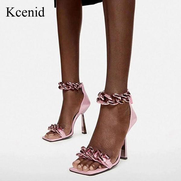 sandals kcenid summer ladies fashion high heels women's pumps chain square toe women shoes female plus size 42, Black
sandals kcenid summer ladies fashion high heels women's pumps chain square toe women shoes female plus size 42, Black