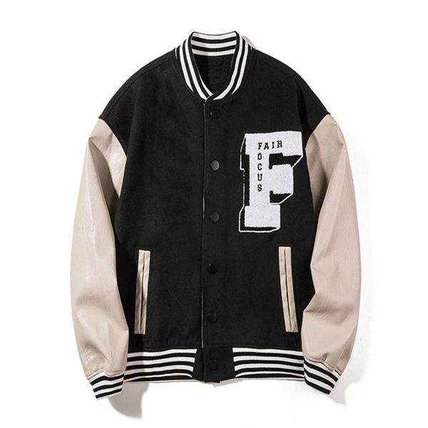 men's jackets winter letter embroidery college jacket patchwork color block harajuku fashion school team couple baseball, Black;brown
men's jackets winter letter embroidery college jacket patchwork color block harajuku fashion school team couple baseball, Black;brown