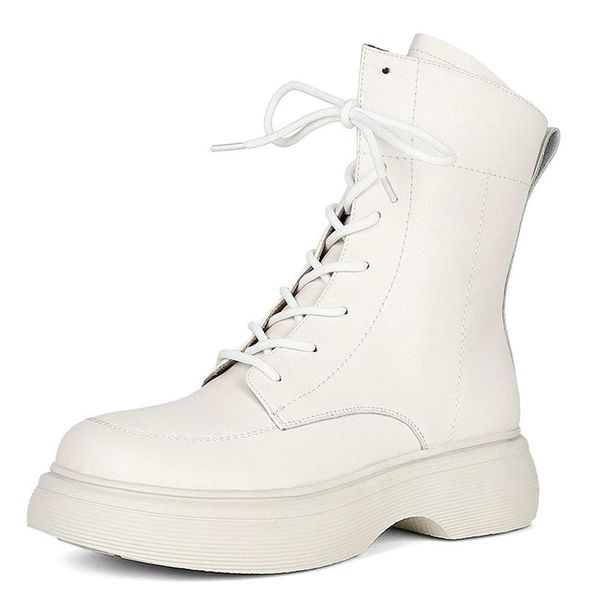 boots genuine leather chunky heels for women fashion cross tied platform winter party casual shoes woman, Black
boots genuine leather chunky heels for women fashion cross tied platform winter party casual shoes woman, Black