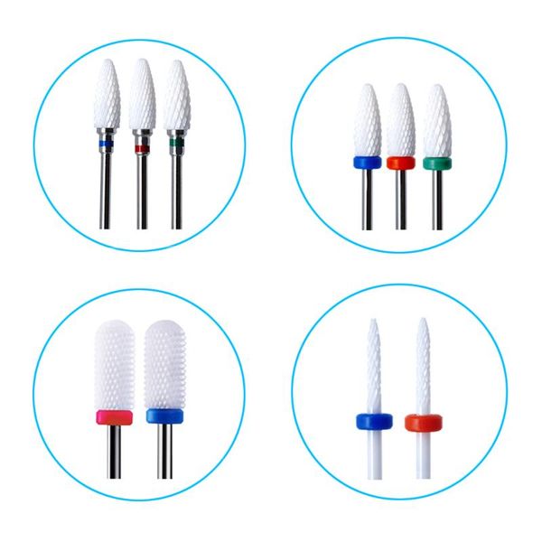 ceramics cutters nail drill bits remove dead skin pedicure manicure for electric milling machine tool art equipment, Silver
ceramics cutters nail drill bits remove dead skin pedicure manicure for electric milling machine tool art equipment, Silver