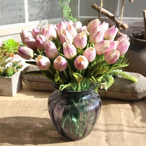 artificial fake flowers tulip bouquet floral wedding party home decor garden office coffee house decoration decorative & wreaths
artificial fake flowers tulip bouquet floral wedding party home decor garden office coffee house decoration decorative & wreaths