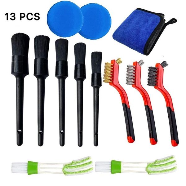 car sponge 11pcs detail brush sets for cleaning wheels, including brush, wire air conditioner etc
car sponge 11pcs detail brush sets for cleaning wheels, including brush, wire air conditioner etc