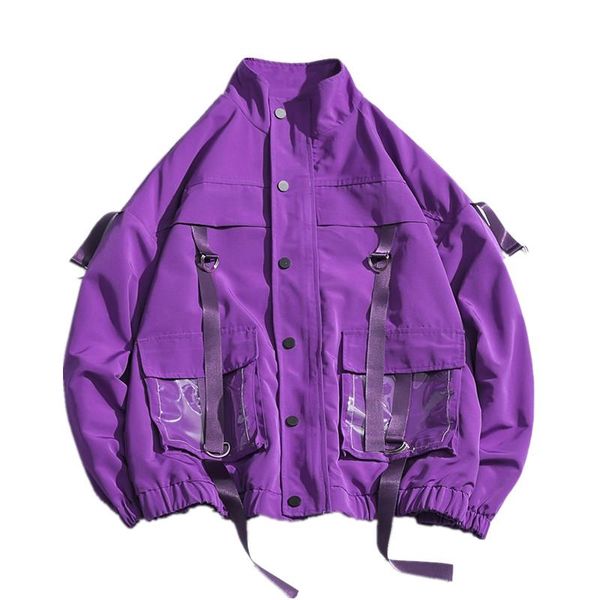 men's jackets men military coats 2021 casual windbreaker ribbons pockets overalls bomber jacket hip hop streetwear man outwear, Black;brown
men's jackets men military coats 2021 casual windbreaker ribbons pockets overalls bomber jacket hip hop streetwear man outwear, Black;brown