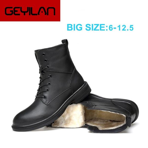 boots men military casual male autumn and winter first layer leather high-cotton plus fur non-slip 156, Black
boots men military casual male autumn and winter first layer leather high-cotton plus fur non-slip 156, Black