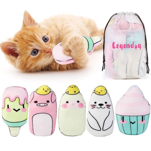 cat toys 5pcs catnip toy interactive kitten animal for training soft teeth cleaning pet product
cat toys 5pcs catnip toy interactive kitten animal for training soft teeth cleaning pet product