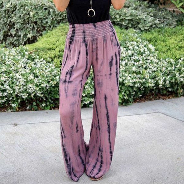 tie dye high waist wide-leg pant loose plus size elastic casual trousers ladies streetwear long 210604, Black;white
tie dye high waist wide-leg pant loose plus size elastic casual trousers ladies streetwear long 210604, Black;white