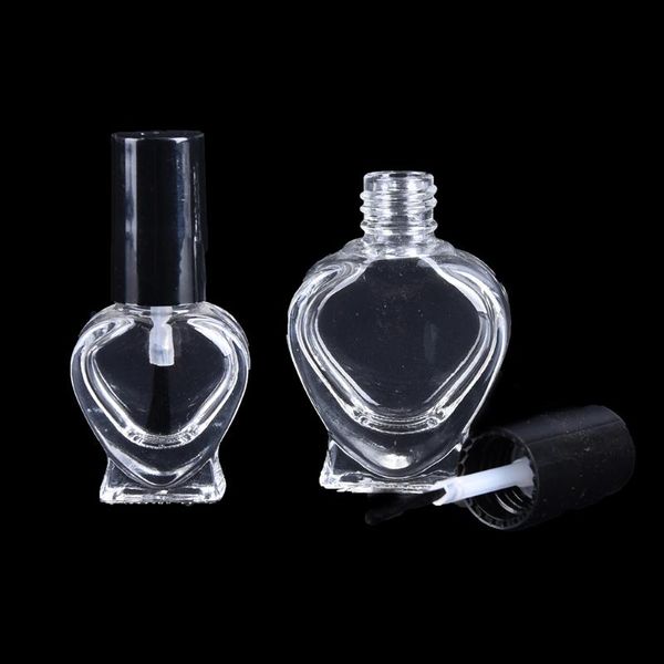 portable clear 5ml/10ml empty nail polish heart shape bottle &small brush art container glass oil bottles storage & jars
portable clear 5ml/10ml empty nail polish heart shape bottle &small brush art container glass oil bottles storage & jars