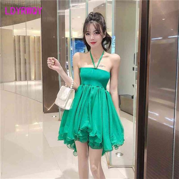 ldyrwqy temperament halterneck slim backless irregular dress summer korean version of pure color fashion 210603, Black;gray
ldyrwqy temperament halterneck slim backless irregular dress summer korean version of pure color fashion 210603, Black;gray