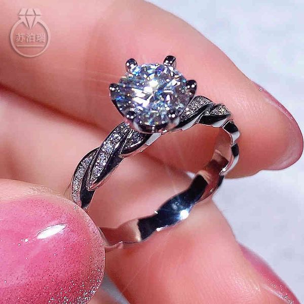wholesale d color 5-6.5mm 0.5-1ct moissanite ring for women gift birthday present fine jewelry s925 silver simple classic rings, Slivery;golden
wholesale d color 5-6.5mm 0.5-1ct moissanite ring for women gift birthday present fine jewelry s925 silver simple classic rings, Slivery;golden
