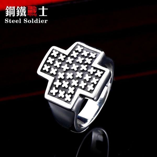 steel soldier arrival templar cross ring for men stainless accessories jewelry as gift cluster rings, Golden;silver
steel soldier arrival templar cross ring for men stainless accessories jewelry as gift cluster rings, Golden;silver