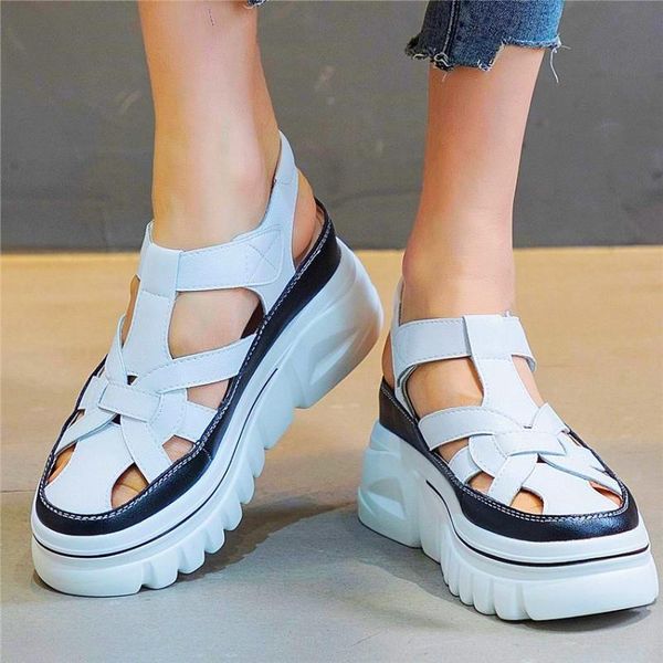 sandals fashion sneakers women's cow leather high platform gladiators chunky creepers summer ankle boots 34 35 36 37 38 39, Black
sandals fashion sneakers women's cow leather high platform gladiators chunky creepers summer ankle boots 34 35 36 37 38 39, Black
