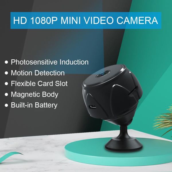 mini surveillance camera 360 ° rotating wireless night vision 1080p aerial sports dv video recorder webcams
mini surveillance camera 360 ° rotating wireless night vision 1080p aerial sports dv video recorder webcams